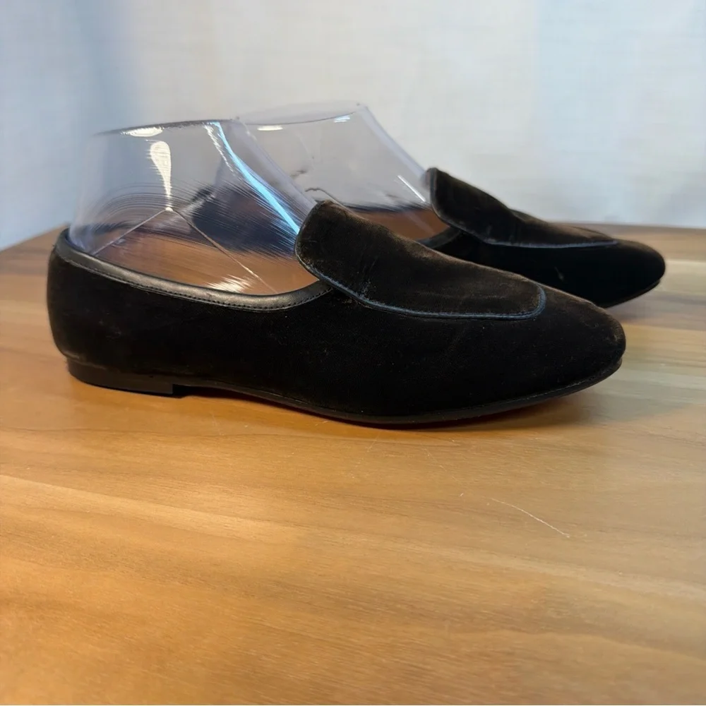 NEW Amorio Jaipur Women Sz 39 Velvet‎ Leather Driving Loafers Brown Elegant Boho